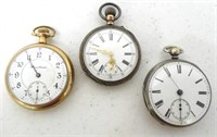 lot of 3 pocket watches