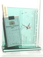 Benson & Hedges Tobacco Advertising Desk Clock.