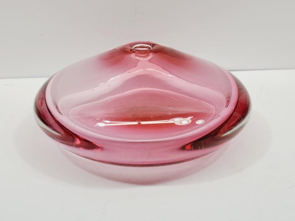 Signed Studio Art Glass Essential Oil Diffuser