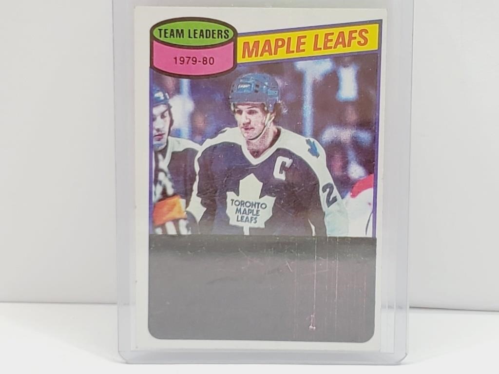 1979-80 Topps #193 UNSCRATCHED Toronto Maple Leafs