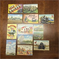 Vintage postcards