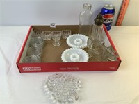 Assorted Candle Holders & Glassware