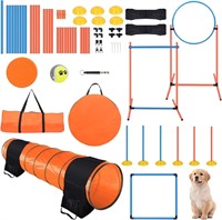 $169 Dog Tunnel With Training Equipments