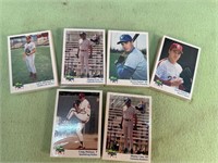 1992 CLASSIC BEST 6 SETS OF NIP CARDS