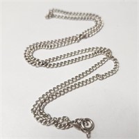 $130 Silver 11.4G 24" Necklace