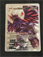 Galarian Moltres V Silver Foil Pokémon Card