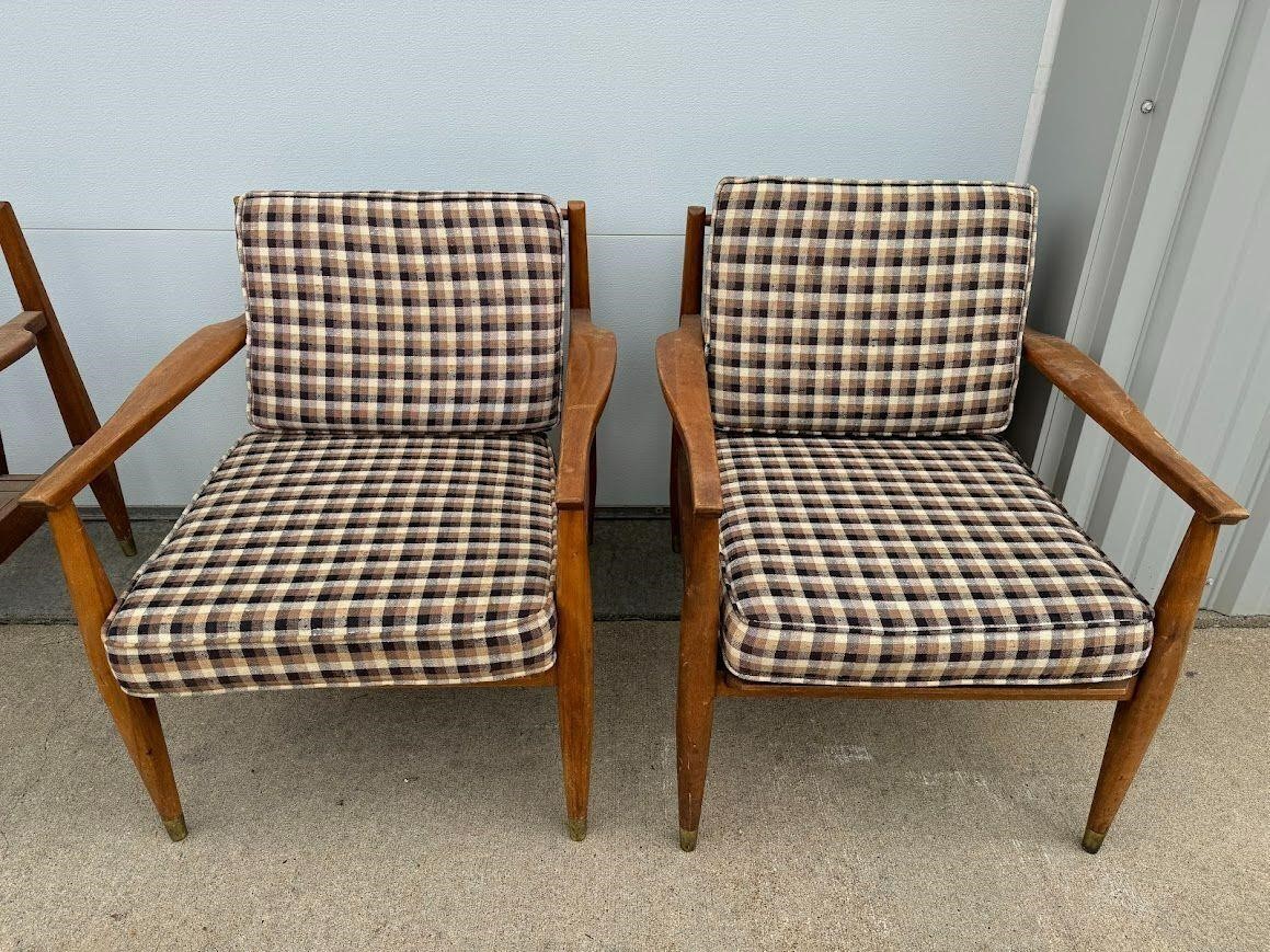 2 MCM Chairs- MId Century Modern