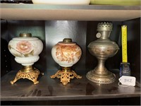 3 Oil Lamps