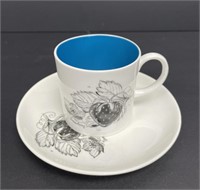 1960s Susie Cooper Demitasse Cup and Saucer