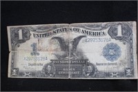1899 $1 Silver Certificate *Black Eagle Large Note