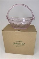 NIB CC Glass crocus basket