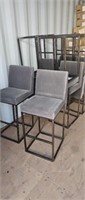 8 cloth bar stools