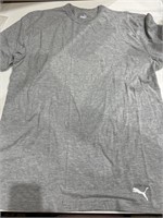 XL PUMA Men's Short Sleeve T-Shirt Grey