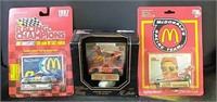 3 NASCAR Diecast