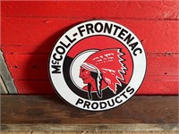 12" x 12" McColl-Frontenac sign