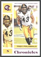 Parallel Troy Polamalu Pittsburgh Steelers