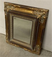 Beveled Mirror in Ornate Frame