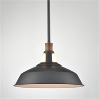 CLAXY Black Pendant Light-15.3