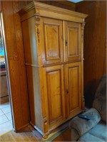 Large Wood Cabinet