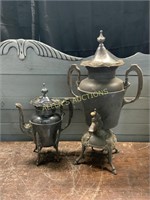 2 PIECES OF SILVER PLATED BEVERAGEWARE