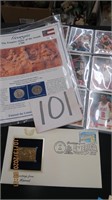 Collectible Stamp, Coin Lot and Sports Cards