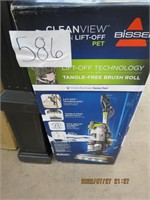 Bissell clenview  off pet vacuum