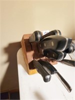 KNIFE BLOCK W/11 J. A. HENCKLES KNIVES