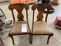 2 Malple Chairs