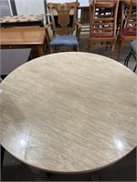 Marble Dining Table with 4 Chairs