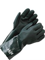 3 PK Deny Coated Gloves Universal Green