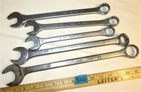 5 Combination Wrenches