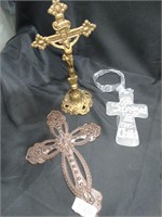 3 Decorative Crosses