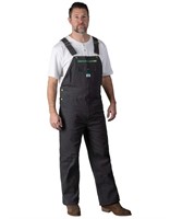 Size 38W x 30L Liberty mens Duck Bib Overalls,