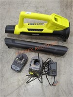 RYOBI 18v Cordless Blower Kit