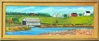 FOLKSY F. CAMERON SIGNED LANDSCAPE PAINTING