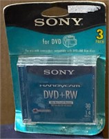 Handy Cam DVD+RW Discs