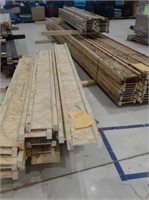 Lot of Over 75 Engineered I Beams
