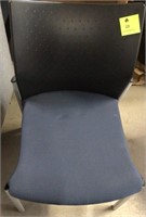 New JSI Kelm Black and Blue chair