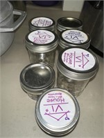 JELLY CANNING JARS