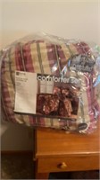 FLORAL QUEEN COMFORTER SET