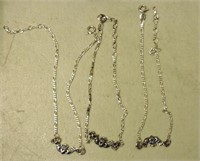 Sterling Silver Bracelets 7.7 Gr