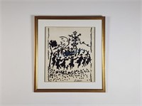 Picasso "Vive le Paix" Lithograph Print