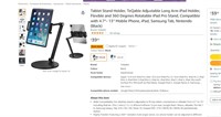 Tablet Stand Holder, TeQable Adjustable Long