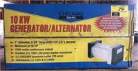 Chicago 10kw generator/alternator, new in box