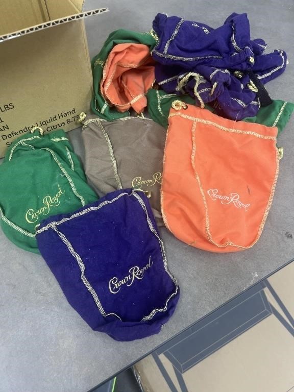 Crown royal bags