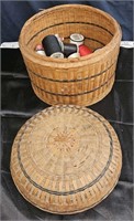 early sewing basket