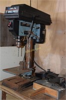 Delta 8" Drill Press, Bolted Down to Bench