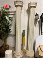 Pair 8 ft Composite Columns - Light Weight