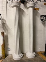 Pair 8 ft Composite Columns - Light Weight