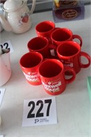 Lot of (6) Maxwell House Coffee Mugs (U233)